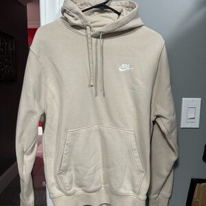 Nike Men's Beige Hoodie